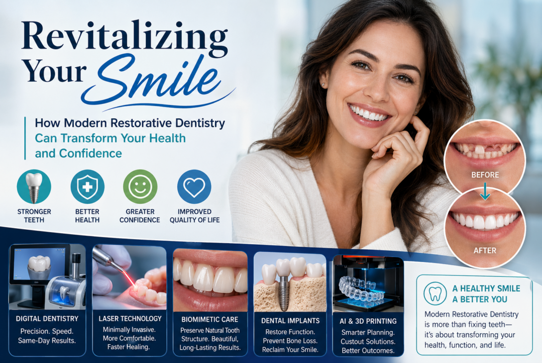 Revitalizing your smile with modern dentistry