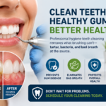 Clean teeth, healthy gums, better health