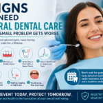 7 signs you need dental care
