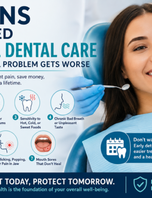 7 signs you need dental care