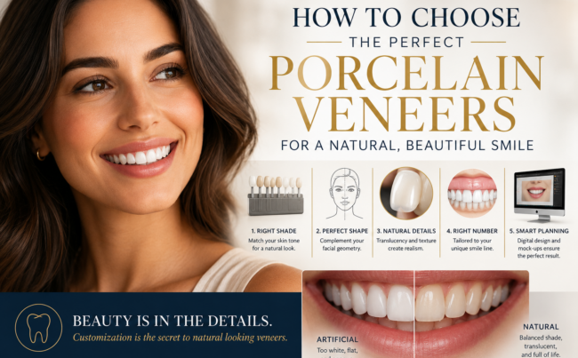 Choosing the perfect porcelain veneers