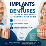 Implants vs dentures: choose your smile