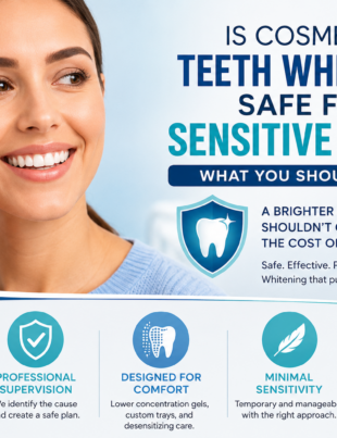 Teeth whitening for sensitive smiles