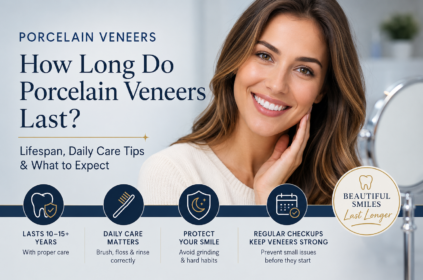 Porcelain veneers: longevity and care tips