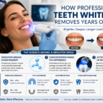 Professional teeth whitening benefits explained