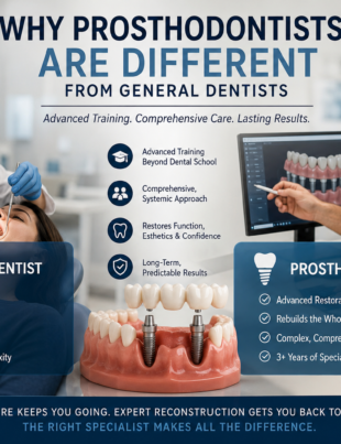 General Dentist vs. Prosthodontist