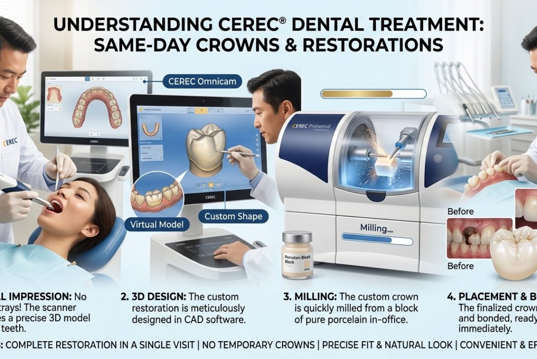 CEREC dental treatment