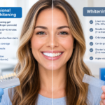 Professional Whitening vs. Strips